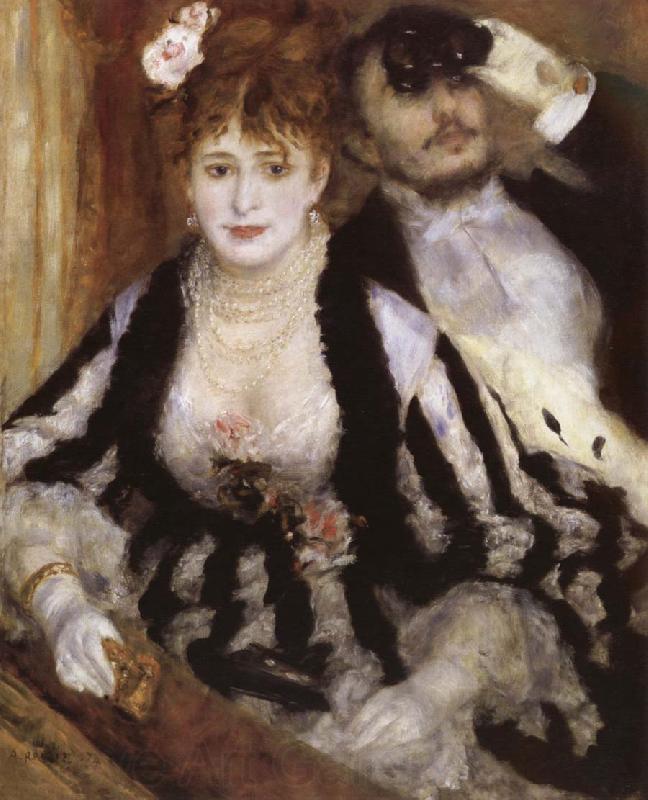 Pierre-Auguste Renoir The Teatre Box